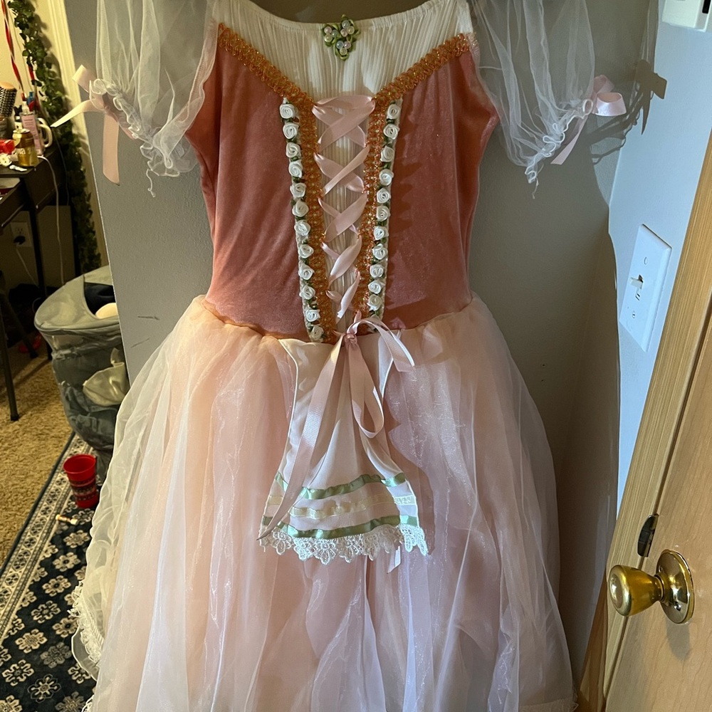 Dance Favorite SA Nutcracker Marzipan Pink Dress Dance Costume Used